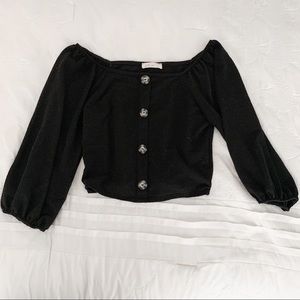 Off the shoulder top